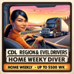 CDL A Regional & Entry Level Drivers - Home Weekly - Up to $1500 Wk