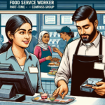 FOOD SERVICE WORKER/CASHIER (PART TIME)