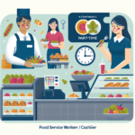 FOOD SERVICE WORKER/CASHIER (PART TIME)
