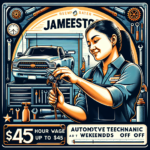 Automotive Technician / Mechanic | Up to $45/Hr & Weekends Off | Jamestown