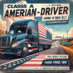 Class A Drivers - Home weekly - 1600-1900/wk