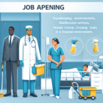 Housekeeper, EVS, Patient Room Cleaning, Hospital Cleaning