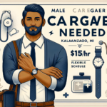 Male Caregiver Needed – $15/hr | Flexible Schedule | Kalamazoo, MI