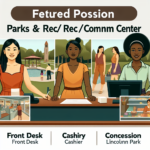 Part Time Front Desk/Cashier/Concession - Parks & Rec/Comm Center