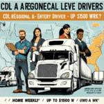 CDL A Regional & Entry Level Drivers - Home Weekly - Up to $1500 Wk