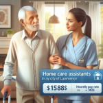 Home Care Assistants in Lawrence (15.88$/hr)