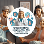 Urgently Hiring Caregivers, CNAs, PCAs for In-Home Care