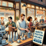 barista / cashier – flexible hours