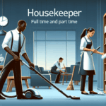 HOUSEKEEPER (FULL TIME AND PART TIME)